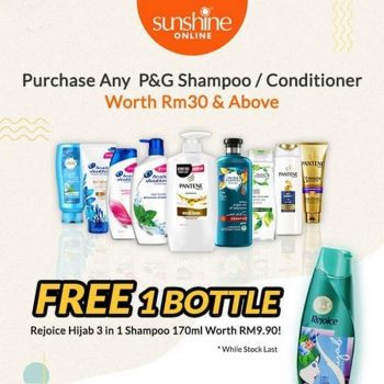 Sunshine-Free-Shampoo-Promo-350x350 - Johor Kedah Kelantan Kuala Lumpur Melaka Negeri Sembilan Online Store Pahang Penang Perak Perlis Promotions & Freebies Putrajaya Sabah Sarawak Selangor Supermarket & Hypermarket Terengganu 