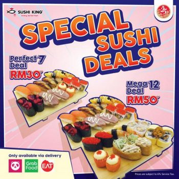 Sushi-King-Special-Sushi-Deals-Promotion-350x350 - Beverages Food , Restaurant & Pub Johor Kedah Kelantan Kuala Lumpur Melaka Negeri Sembilan Online Store Pahang Penang Perak Perlis Promotions & Freebies Putrajaya Sabah Sarawak Selangor Terengganu 