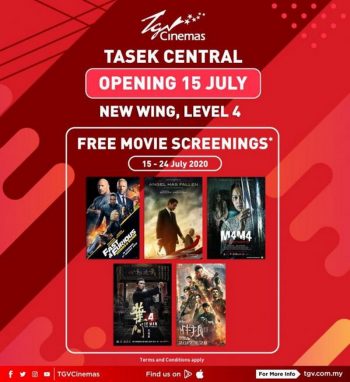 TGV-Opening-Free-Movie-Promotion-at-Tasek-Central-350x382 - Cinemas Johor Movie & Music & Games Promotions & Freebies 