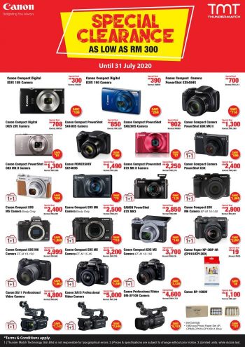 TMT-Thundermatch-Canon-July-Clearance-Sale-1-350x495 - Cameras Electronics & Computers IT Gadgets Accessories Kuala Lumpur Selangor Warehouse Sale & Clearance in Malaysia 