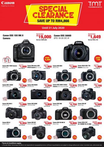 TMT-Thundermatch-Canon-July-Clearance-Sale-350x495 - Cameras Electronics & Computers IT Gadgets Accessories Kuala Lumpur Selangor Warehouse Sale & Clearance in Malaysia 