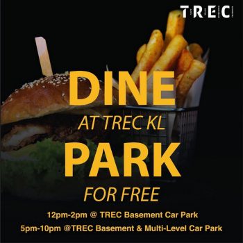 TREC-Park-for-Free-Promo-350x350 - Beverages Food , Restaurant & Pub Kuala Lumpur Promotions & Freebies Selangor 