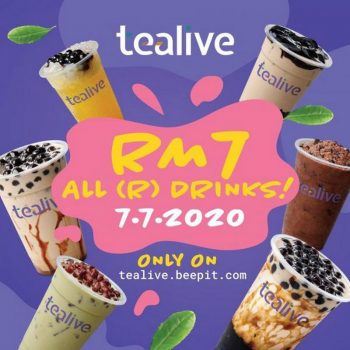 Tealive-RM7-All-Drinks-Promotion-on-Beepit-350x350 - Beverages Food , Restaurant & Pub Johor Kedah Kelantan Kuala Lumpur Melaka Negeri Sembilan Online Store Pahang Penang Perak Perlis Promotions & Freebies Putrajaya Sabah Sarawak Selangor Terengganu 