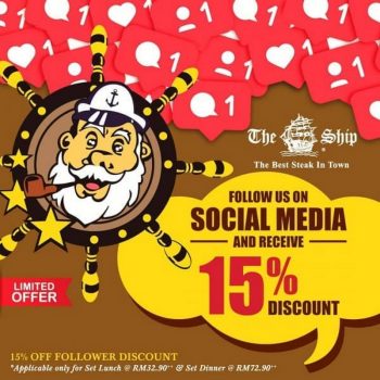 The-Ship-Restaurant-Bar-Giveaway-Promo-350x350 - Beverages Food , Restaurant & Pub Johor Kedah Kelantan Kuala Lumpur Melaka Negeri Sembilan Online Store Pahang Penang Perak Perlis Promotions & Freebies Putrajaya Sabah Sarawak Selangor Terengganu 