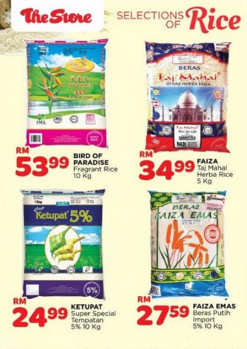 The-Store-Rice-Fair-Promotion-350x495 - Johor Kedah Kelantan Kuala Lumpur Melaka Negeri Sembilan Pahang Penang Perak Perlis Promotions & Freebies Putrajaya Sabah Sarawak Selangor Supermarket & Hypermarket Terengganu 