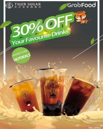 Tiger-Sugar-30-off-Promo-Code-Promotion-on-GrabFood-350x438 - Beverages Food , Restaurant & Pub Johor Kedah Kelantan Kuala Lumpur Melaka Negeri Sembilan Online Store Pahang Penang Perak Perlis Promotions & Freebies Putrajaya Sabah Sarawak Selangor Terengganu 