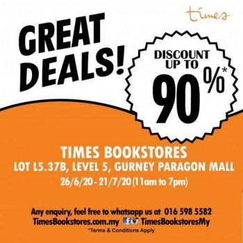 Times-Bookstores-Great-Deals-at-Gurney-Paragon-350x350 - Books & Magazines Penang Stationery Warehouse Sale & Clearance in Malaysia 