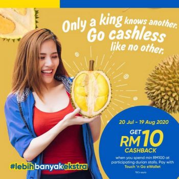 Touch-n-Go-eWallet-Durian-RM10-Cashback-Promotion-350x350 - Johor Kedah Kelantan Kuala Lumpur Melaka Negeri Sembilan Others Pahang Penang Perak Perlis Promotions & Freebies Putrajaya Sabah Sarawak Selangor Terengganu 