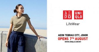 Uniqlo-ReOpening-Promotion-at-AEON-Terbau-City-350x183 - Apparels Fashion Accessories Fashion Lifestyle & Department Store Johor Promotions & Freebies 