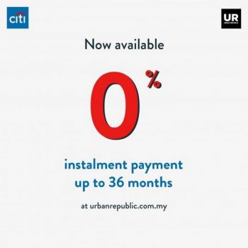 Urban-Republic-0-Instalment-Payment-Promo-with-Citi-350x350 - Bank & Finance CitiBank Computer Accessories Electronics & Computers IT Gadgets Accessories Johor Kedah Kelantan Kuala Lumpur Laptop Melaka Mobile Phone Negeri Sembilan Online Store Pahang Penang Perak Perlis Promotions & Freebies Putrajaya Sabah Sarawak Selangor Terengganu 