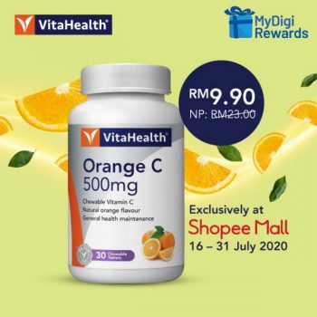 VitaHealth-Orange-C-Promotion-on-Shopee-with-MyDigi-Rewards-350x350 - Beauty & Health Health Supplements Johor Kedah Kelantan Kuala Lumpur Melaka Negeri Sembilan Online Store Pahang Penang Perak Perlis Promotions & Freebies Putrajaya Sabah Sarawak Selangor Terengganu 