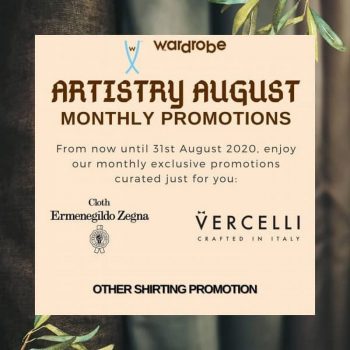 Wardrobe-Artistry-August-Monthly-Promotions-350x350 - Apparels Fashion Accessories Fashion Lifestyle & Department Store Johor Kedah Kelantan Kuala Lumpur Melaka Negeri Sembilan Online Store Pahang Penang Perak Perlis Promotions & Freebies Putrajaya Sabah Sarawak Selangor Terengganu 