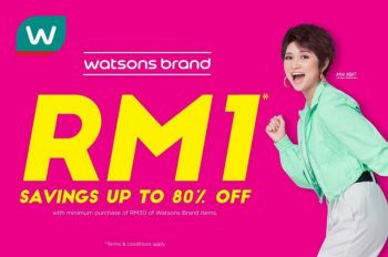 Watsons-Brand-Products-RM1-Deals-Promotion-350x232 - Beauty & Health Health Supplements Johor Kedah Kelantan Kuala Lumpur Melaka Negeri Sembilan Online Store Pahang Penang Perak Perlis Personal Care Promotions & Freebies Putrajaya Sabah Sarawak Selangor Terengganu 