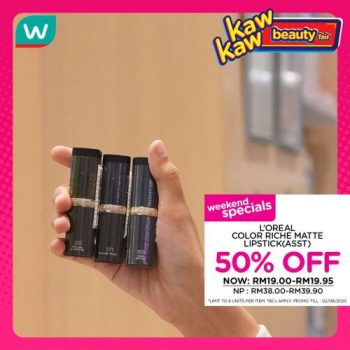 Watsons-International-Lipstick-Day-Sale-13-350x350 - Beauty & Health Health Supplements Johor Kedah Kelantan Kuala Lumpur Malaysia Sales Melaka Negeri Sembilan Online Store Pahang Penang Perak Perlis Personal Care Putrajaya Sabah Sarawak Selangor Terengganu 