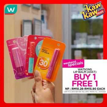 Watsons-Kaw-Kaw-Deals-Buy-1-Free-1-Sale-18-3-350x350 - Beauty & Health Cosmetics Fragrances Hair Care Johor Kedah Kelantan Kuala Lumpur Malaysia Sales Melaka Negeri Sembilan Online Store Pahang Penang Perak Perlis Personal Care Putrajaya Sabah Sarawak Selangor Terengganu 