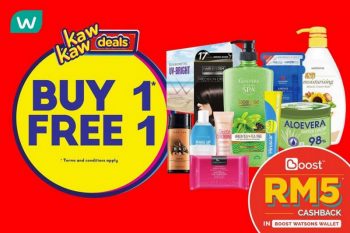 Watsons-Kaw-Kaw-Deals-Buy-1-Free-1-Sale-350x233 - Beauty & Health Health Supplements Johor Kedah Kelantan Kuala Lumpur Malaysia Sales Melaka Negeri Sembilan Online Store Pahang Penang Perak Perlis Personal Care Putrajaya Sabah Sarawak Selangor Terengganu 