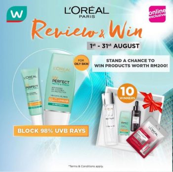 Watsons-Loreal-Sunday-Suncare-Online-Sale-3-350x349 - Beauty & Health Johor Kedah Kelantan Kuala Lumpur Malaysia Sales Melaka Negeri Sembilan Online Store Pahang Penang Perak Perlis Personal Care Putrajaya Sabah Sarawak Selangor Skincare Terengganu 