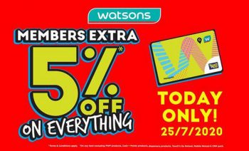 Watsons-Members-Extra-Sale-350x212 - Beauty & Health Health Supplements Johor Kedah Kelantan Kuala Lumpur Malaysia Sales Melaka Negeri Sembilan Online Store Pahang Penang Perak Perlis Personal Care Putrajaya Sabah Sarawak Selangor Terengganu 