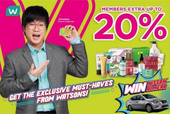 Watsons-Members-Sale-350x234 - Beauty & Health Health Supplements Johor Kedah Kelantan Kuala Lumpur Malaysia Sales Melaka Negeri Sembilan Online Store Pahang Penang Perak Perlis Personal Care Putrajaya Sabah Sarawak Selangor Terengganu 