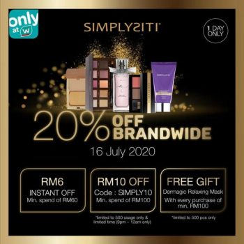 Watsons-Simplysiti-Brand-Day-Online-Sale-350x350 - Beauty & Health Johor Kedah Kelantan Kuala Lumpur Malaysia Sales Melaka Negeri Sembilan Online Store Pahang Penang Perak Perlis Personal Care Putrajaya Sabah Sarawak Selangor Skincare Terengganu 