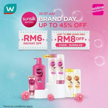 Watsons-Sunsilk-Brand-Day-Online-Sale-350x350 - Beauty & Health Hair Care Johor Kedah Kelantan Kuala Lumpur Malaysia Sales Melaka Negeri Sembilan Online Store Pahang Penang Perak Perlis Personal Care Putrajaya Sabah Sarawak Selangor Terengganu 