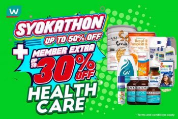 Watsons-Syokathon-Health-Care-Sale-350x234 - Beauty & Health Health Supplements Johor Kedah Kelantan Kuala Lumpur Malaysia Sales Melaka Negeri Sembilan Online Store Pahang Penang Perak Perlis Personal Care Putrajaya Sabah Sarawak Selangor Terengganu 