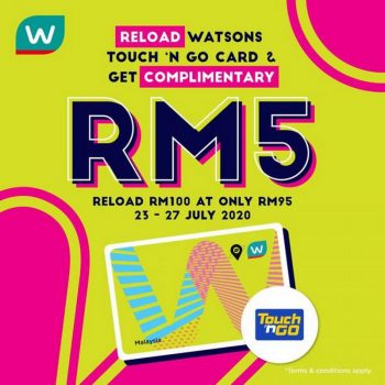 Watsons-Touch-n-Go-Promotion-350x350 - Beauty & Health Health Supplements Johor Kedah Kelantan Kuala Lumpur Melaka Negeri Sembilan Pahang Penang Perak Perlis Personal Care Promotions & Freebies Putrajaya Sabah Sarawak Selangor Terengganu 