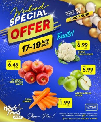 Whole-Fruits-Market-Weekend-Promotion-350x421 - Johor Kedah Kelantan Kuala Lumpur Melaka Negeri Sembilan Pahang Penang Perak Perlis Promotions & Freebies Putrajaya Sabah Sarawak Selangor Supermarket & Hypermarket Terengganu 