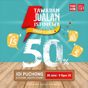 Yubiso-Flash-Sales-at-IOI-Puchong-350x350 - Malaysia Sales Others Selangor 