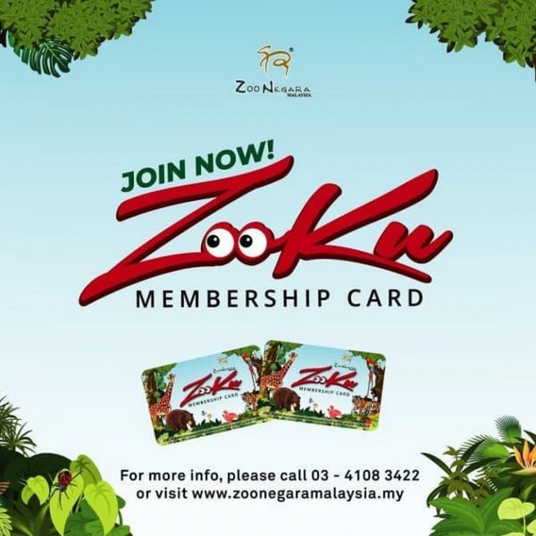 4 Jul 2020 Onward Zoo Negara Zooku Membership Card Promo