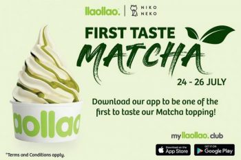 llaollao-First-Taste-Matcha-Promotion-350x233 - Beverages Food , Restaurant & Pub Johor Kedah Kelantan Kuala Lumpur Melaka Negeri Sembilan Pahang Penang Perak Perlis Promotions & Freebies Putrajaya Sabah Sarawak Selangor Terengganu 