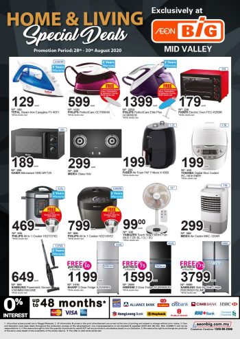 AEON-BiG-Home-Living-Essentials-Promotion-at-Mid-Valley-1-350x495 - Kuala Lumpur Promotions & Freebies Selangor Supermarket & Hypermarket 