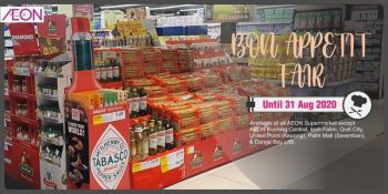 AEON-Bon-Appetit-Fair-Promotion-350x175 - Johor Kedah Kelantan Kuala Lumpur Melaka Negeri Sembilan Pahang Penang Perak Perlis Promotions & Freebies Putrajaya Sabah Sarawak Selangor Supermarket & Hypermarket Terengganu 