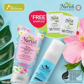 AEON-Wellness-Free-Nurish-Organiq-Samples-Promotion-350x350 - Beauty & Health Johor Kedah Kelantan Kuala Lumpur Melaka Negeri Sembilan Pahang Penang Perak Perlis Personal Care Promotions & Freebies Putrajaya Sabah Sarawak Selangor Skincare Terengganu 