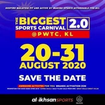 AL-ikhsaN-Sports-Biggest-Sports-Carnival-2.0-350x350 - Apparels Events & Fairs Fashion Accessories Fashion Lifestyle & Department Store Kuala Lumpur Selangor Sportswear 