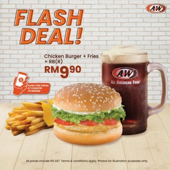 AW-Chicken-Burger-Set-Promo-350x350 - Beverages Food , Restaurant & Pub Johor Kedah Kelantan Kuala Lumpur Melaka Negeri Sembilan Pahang Penang Perak Perlis Promotions & Freebies Putrajaya Sabah Sarawak Selangor Terengganu 