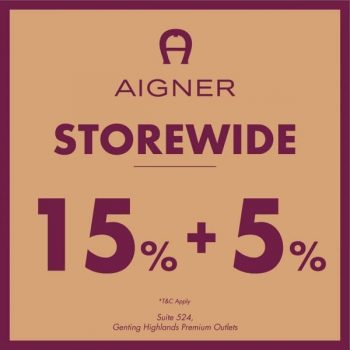 Aigner-Special-Sale-at-Genting-Highlands-Premium-Outlets-350x350 - Bags Fashion Accessories Fashion Lifestyle & Department Store Malaysia Sales Pahang 