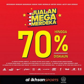 Al-ikhsan-Sports-Mega-Merdeka-Sales-350x350 - Apparels Bicycles Fashion Lifestyle & Department Store Fitness Footwear Johor Kedah Kuala Lumpur Outdoor Sports Pahang Selangor Sports,Leisure & Travel Sportswear Swimwear Warehouse Sale & Clearance in Malaysia 