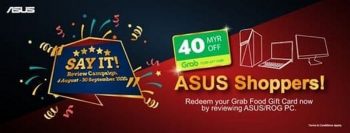 Asus-Special-Promo-with-Grab-350x133 - Electronics & Computers IT Gadgets Accessories Johor Kedah Kelantan Kuala Lumpur Melaka Negeri Sembilan Online Store Pahang Penang Perak Perlis Promotions & Freebies Putrajaya Sabah Sarawak Selangor Terengganu 