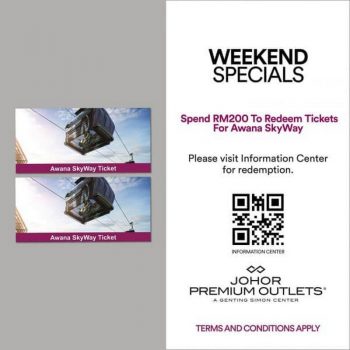 Awana-Skyway-Tickets-Promo-at-Johor-Premium-Outlets-350x350 - Johor Others Promotions & Freebies 