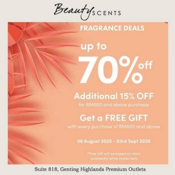 Beauty-Scents-Special-Sale-at-Genting-Highlands-Premium-Outlets-350x350 - Beauty & Health Fragrances Malaysia Sales Pahang 