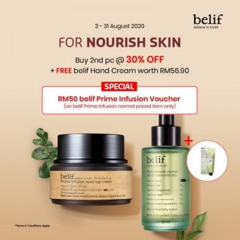 Belif-For-Nourish-Skin-Promo-350x350 - Beauty & Health Johor Kuala Lumpur Melaka Pahang Penang Personal Care Promotions & Freebies Sabah Sarawak Selangor Skincare 