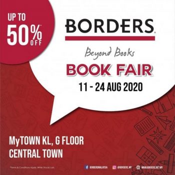 Borders-Book-Fair-at-MyTOWN-KL-350x350 - Books & Magazines Events & Fairs Kuala Lumpur Selangor Stationery 