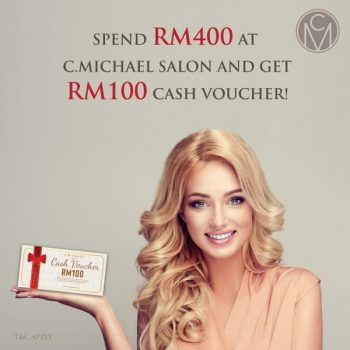 C.Michael-London-Cash-Vouchers-Promo-350x350 - Beauty & Health Hair Care Johor Kedah Kelantan Kuala Lumpur Melaka Negeri Sembilan Pahang Penang Perak Perlis Promotions & Freebies Putrajaya Sabah Sarawak Selangor Terengganu 