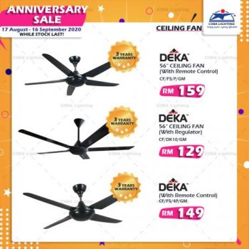 CIMA-Lighting-Anniversary-Sale-Promotion-1-350x350 - Home & Garden & Tools Kuala Lumpur Lightings Promotions & Freebies Selangor 