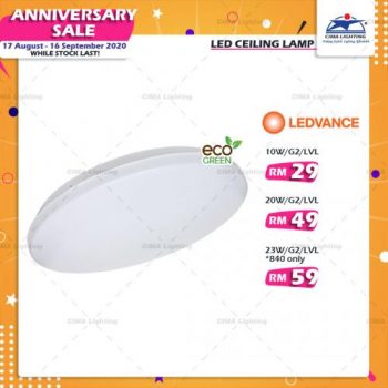 CIMA-Lighting-Anniversary-Sale-Promotion-18-350x350 - Home & Garden & Tools Kuala Lumpur Lightings Promotions & Freebies Selangor 