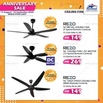 CIMA-Lighting-Anniversary-Sale-Promotion-2-350x350 - Home & Garden & Tools Kuala Lumpur Lightings Promotions & Freebies Selangor 