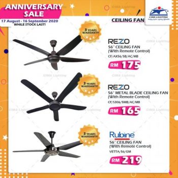 CIMA-Lighting-Anniversary-Sale-Promotion-3-350x350 - Home & Garden & Tools Kuala Lumpur Lightings Promotions & Freebies Selangor 