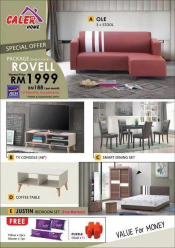 Caler-Home-Furniture-Extravaganza-Sale-at-South-City-Plaza-350x496 - Beddings Furniture Home & Garden & Tools Home Decor Malaysia Sales Selangor 