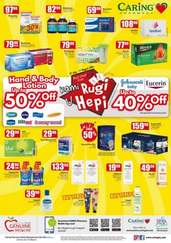 Caring-Pharmacy-Kami-Rugi-U-Hepi-Promotion-350x496 - Beauty & Health Health Supplements Johor Kedah Kelantan Kuala Lumpur Melaka Negeri Sembilan Pahang Penang Perak Perlis Personal Care Promotions & Freebies Putrajaya Sabah Sarawak Selangor Terengganu 